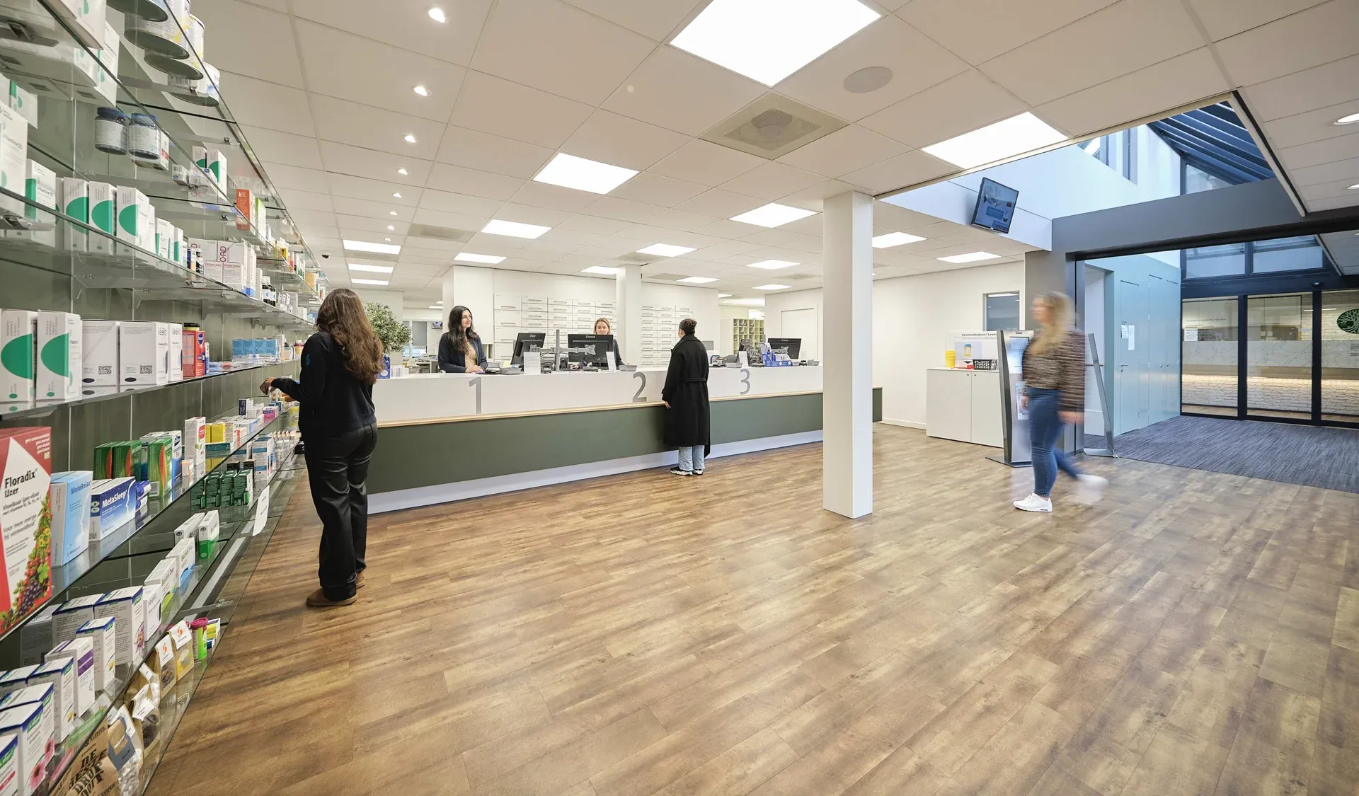 interieur apotheek