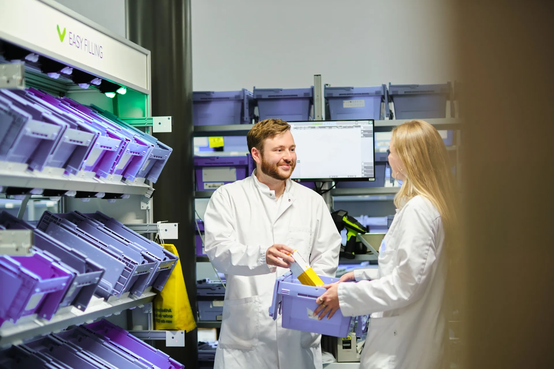 collega's bij easy filling